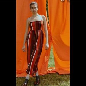 NWOT Urban Outfitters wide leg jumpsuit. Sz medium